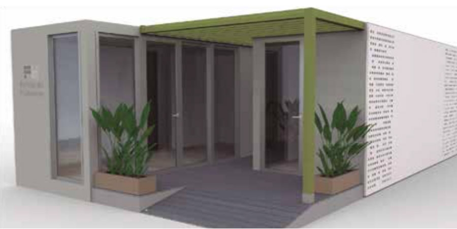 Modular harbor offices